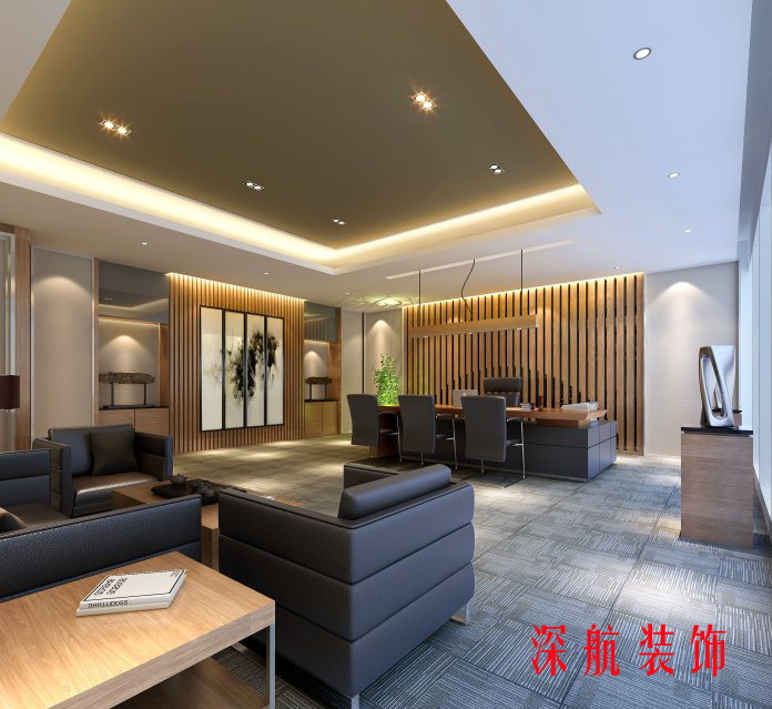 泓泰投資集團大堂效果圖